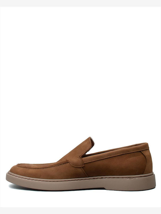 Ανδρικά Loafers σε Καφέ Χρώμα