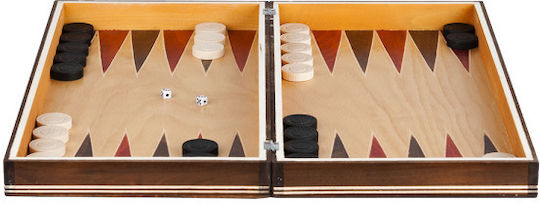 Backgammon/Schach aus Holz 44.5x22.5cm