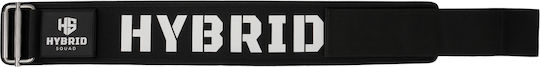 Hybrid Squad Ζωνη Αρσης Βαρων Crossfit Weightlifting Belt Black