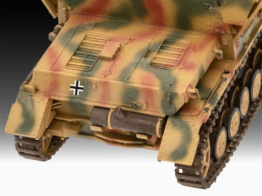 Assembly Model Revell Tank Flakpanzer Iv Möbelwagen 3.7cm Flak 43 144 Pieces