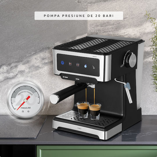 Samus Espressia 20 Mașină de Espresso 1150W Presiune 20bar Neagră