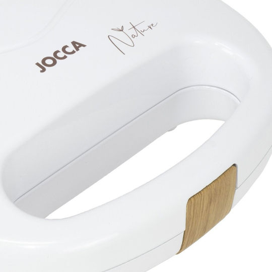 Jocca Τοστιέρα Γκριλιέρα 750W Λευκή J-2183