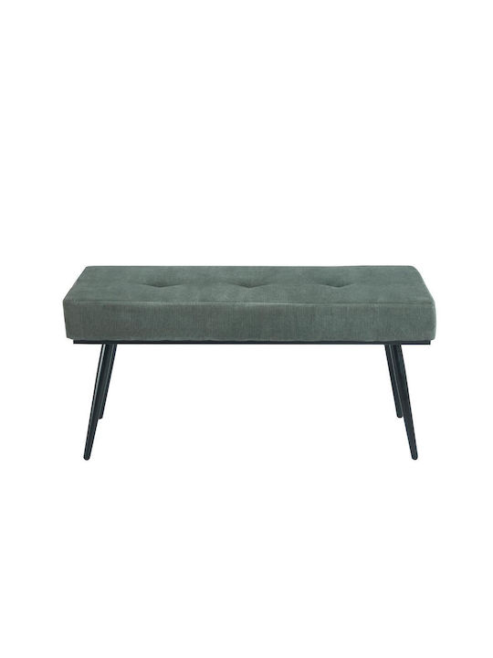 Stool For Living Room Metallic Green
