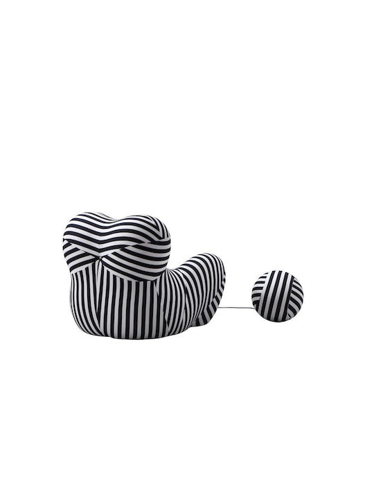 Next Sitzsack Sessel Komprimiert Schwarze 45x45x102cm