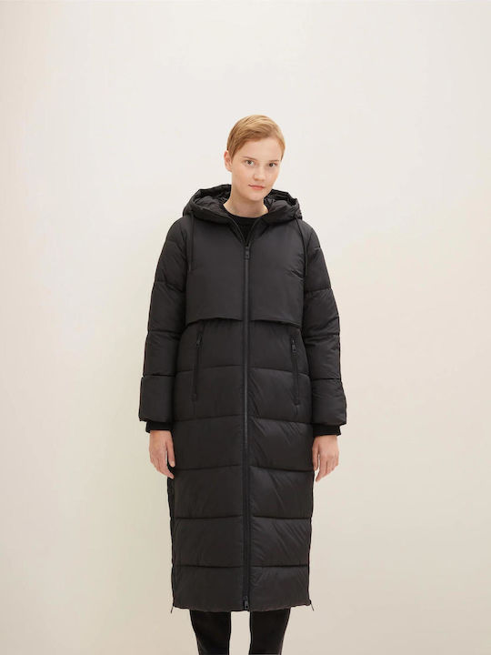 Arctic Lungă Jachetă de femei Puffer Negru