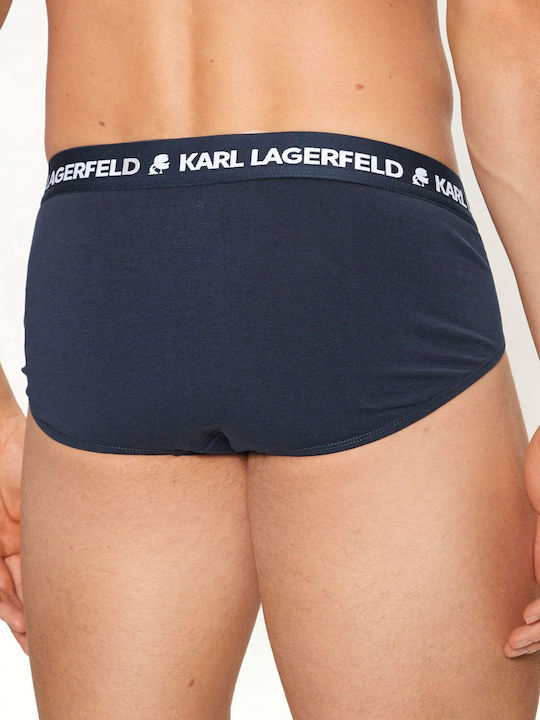 Men's Boxers Black-white-blue 3Pack
