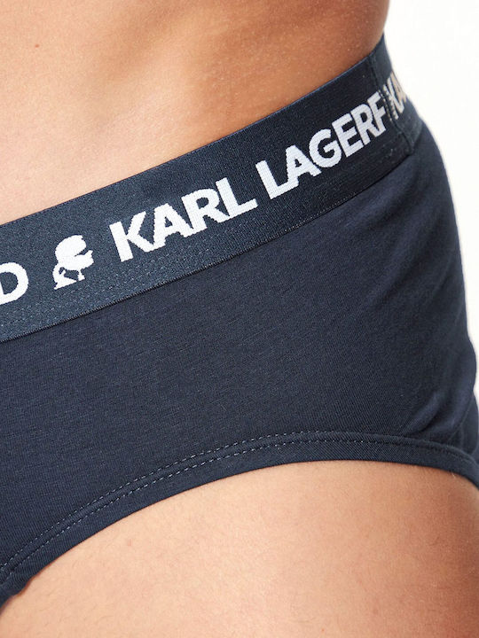 Men's Boxers Black-white-blue 3Pack
