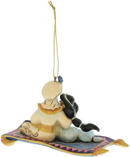 Ornament Suspendat Aladdin & Jasmine 7,5 Cm