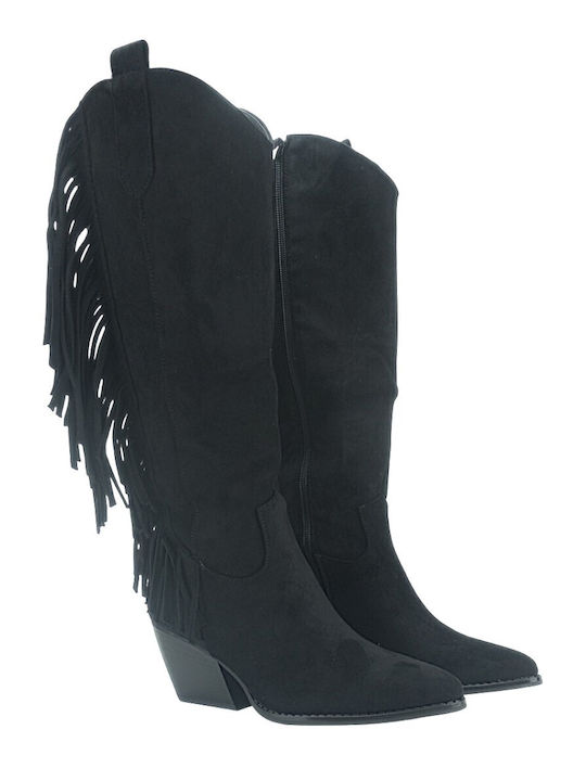 Damenstiefel Schwarz