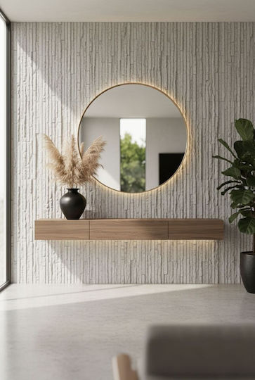 3D Wall Panels with Glue Beige White Gray 60x120cm