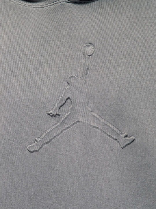 Dri-Fit Sweatshirt with Gray Hood