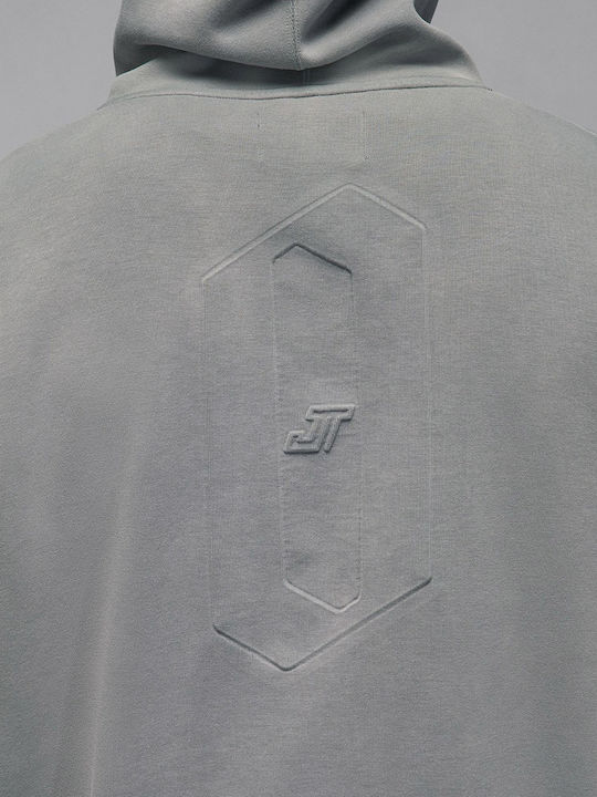 Dri-Fit Sweatshirt with Gray Hood