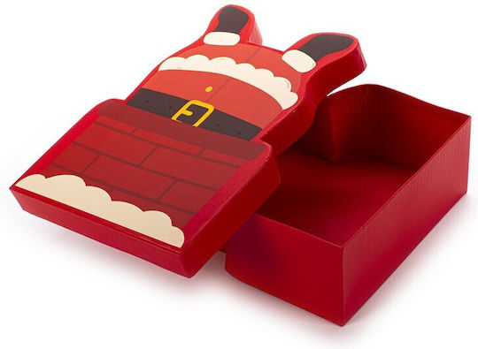Tri-Coastal Design Reverse Santa Christmas Gift Box for Gift Wrapping