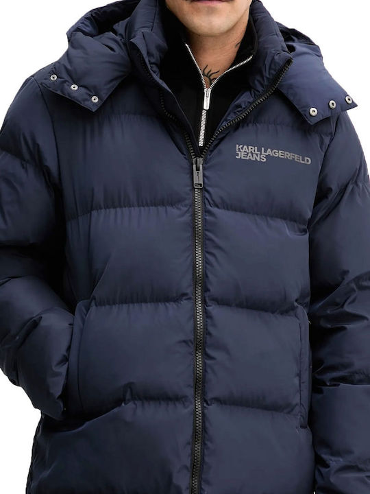 Яке Puffer Синьо