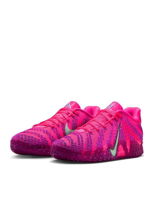 Ja 3 Niedrig Basketballschuhe Hyper Pink / Mint Foam / Black / Viotech