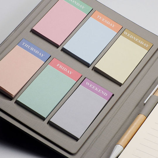 Vnc Organizer Sticky Notes Α5 Γκρι