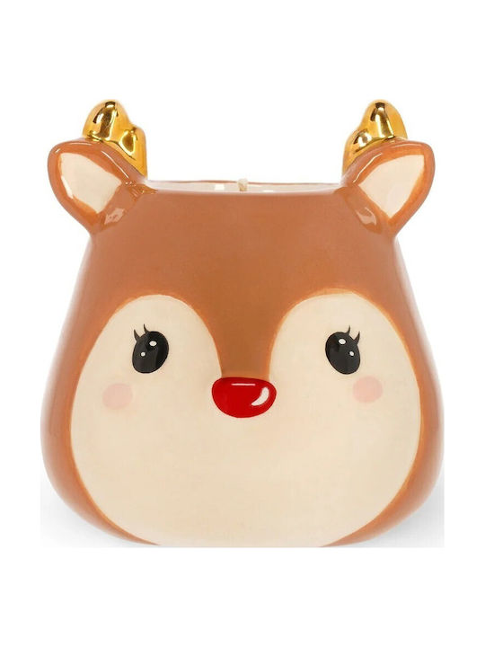 Legami Milano Christmas Ceramic Orange Candle 9.4x8.6cm