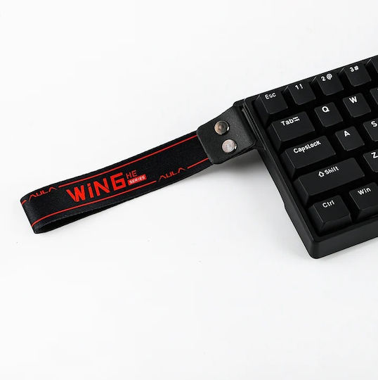 Aula Win60 Ηall Effect Gaming Πληκτρολόγιο 60% με RGB φωτισμό (Αγγλικό US) Γκρι