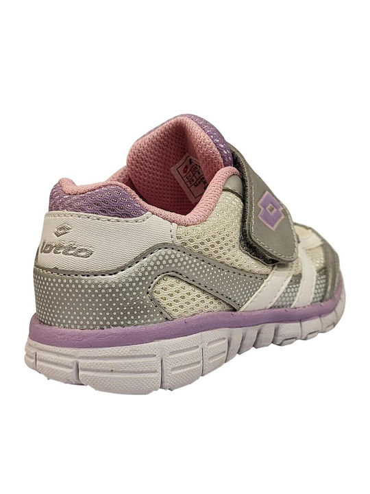 Zenith III S Αθλητικά Παιδικά Παπούτσια Running με Σκρατς Ασημί