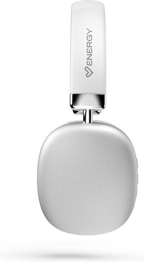 Style Ασύρματα Bluetooth Over Ear Ακουστικά Ασημί