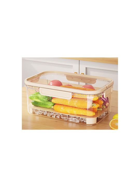 Verk Group Vază Utilizare Generală cu Capac Plastic Transparent 16x11.5cm 1 Bucată