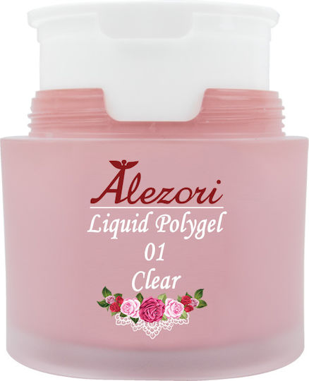Alezori Liquid Polygel 01 Gel Νυχιών Διάφανο 50ml