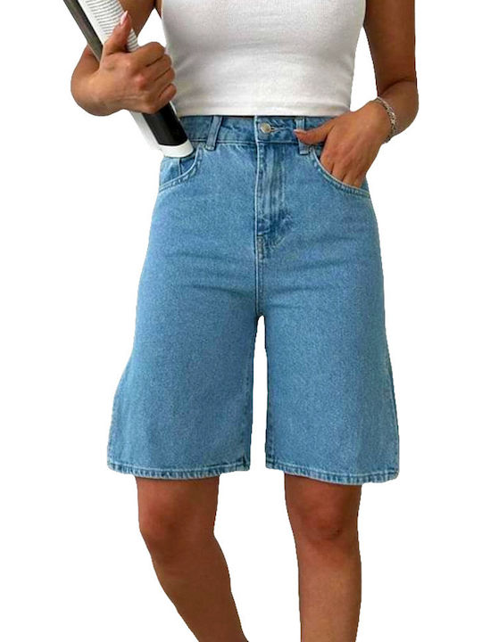 Γυναικεία Βερμούδα Τζιν Light Blue