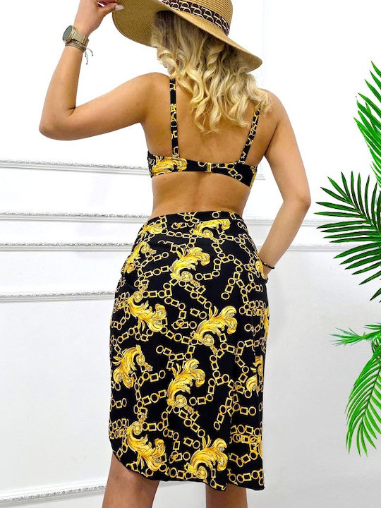 Set Bikini Push Up Μαύρο
