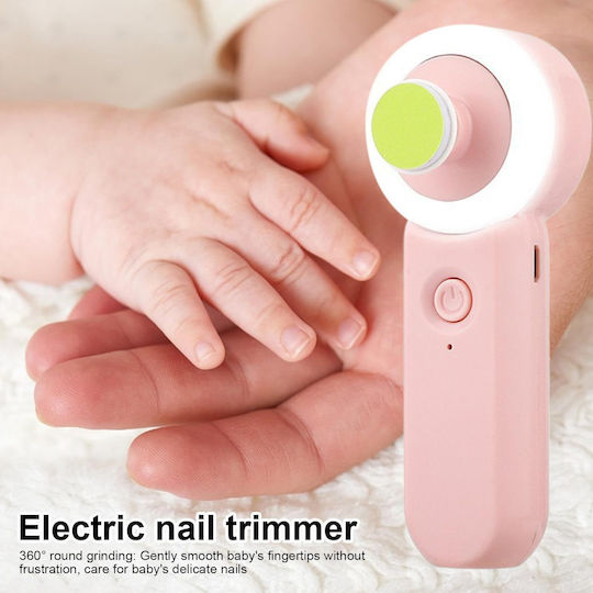Baby Electric Nail File Pink