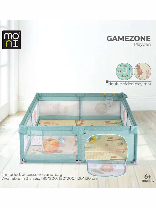 Moni Gamezone Park Green 200x150cm