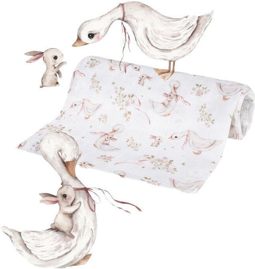 Bocioland Hässe-Kuscheldecke Beige 75x75cm.