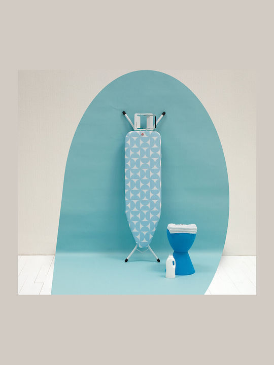 Brabantia Ironing Board for Steam Iron Foldable 124x38x96cm