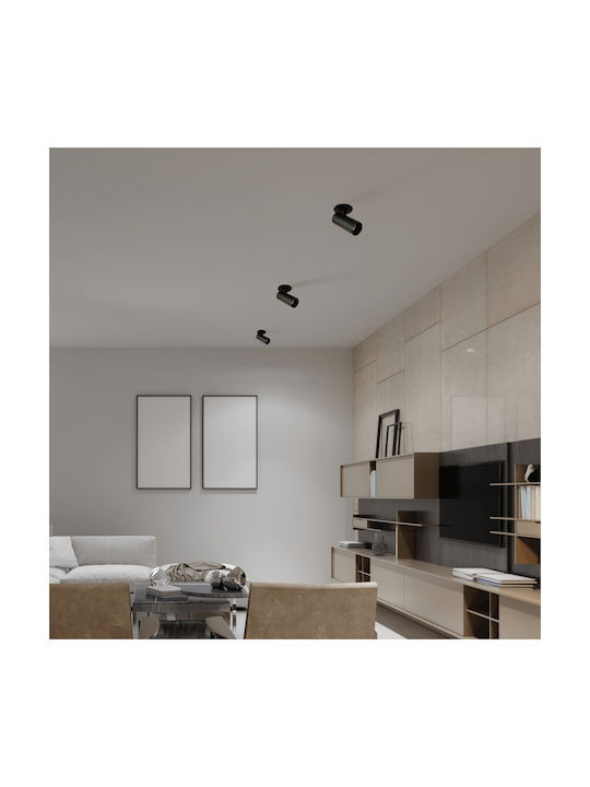Zambelis Lights Einzel LED Spot in Schwarz Farbe