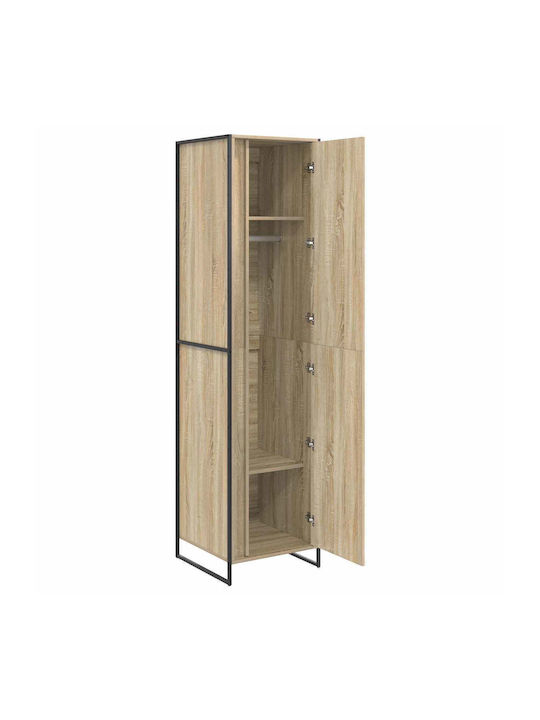 Single Door Wardrobe Sonoma 50x50x200cm