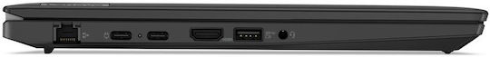 Lenovo ThinkPad T14 Gen 4 (AMD) 14" IPS FHD+ (Ryzen 5 Pro-7540U/16GB/2TB SSD/W10 Pro) Thunder Black (US Клавиатура)