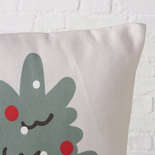Boltze Sofa-Kissen Weihnachtsmann 45x45cm