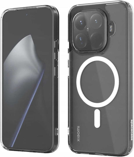 Spacecase Clear Magsafe Задна корица Пластмаса Прозрачен (Xiaomi 15T Pro)