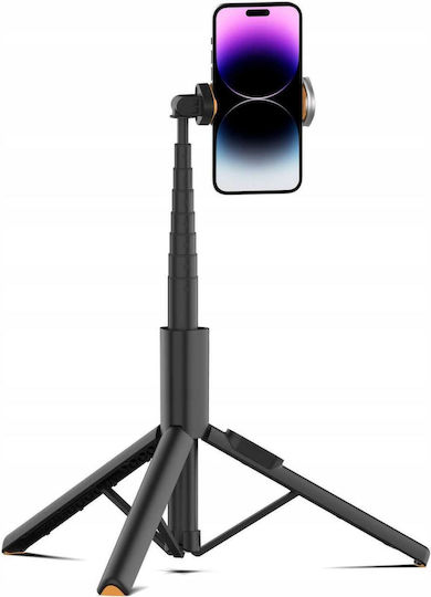Trepied Spacecase Selfie Stick Pro St11-b Wireless Bluetooth Telecomandă Negru 5905719129392