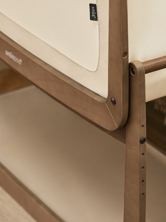 Snuz Cradle Snuzpod5 with Mattress Brown