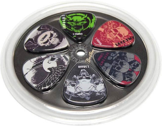 Brp6114 Boston Rock Picks 6-teilige Auswahl Kit