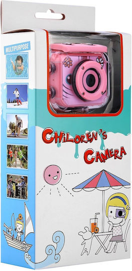 Smartic Sport Video Kamera Unterwasser Digitalkamera Kinder 2.0" Full HD Rosa