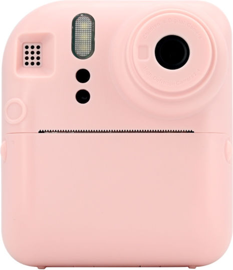 Smartic Cameră Pentru Copii Hd 1080p Rezoluție Baterie 1000mah Ecran 2.4 Inch Card Memorie 32 Gb Funcție Imprimare Instantanee Jocuri Incorporate Mp3 Mod Selfie Usb Type-c Roz