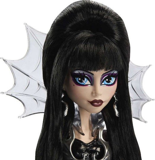 Mattel Monster High Mistress of the Dark, Elvira Skullector Συλλεκτική Κούκλα για 6+ Ετών