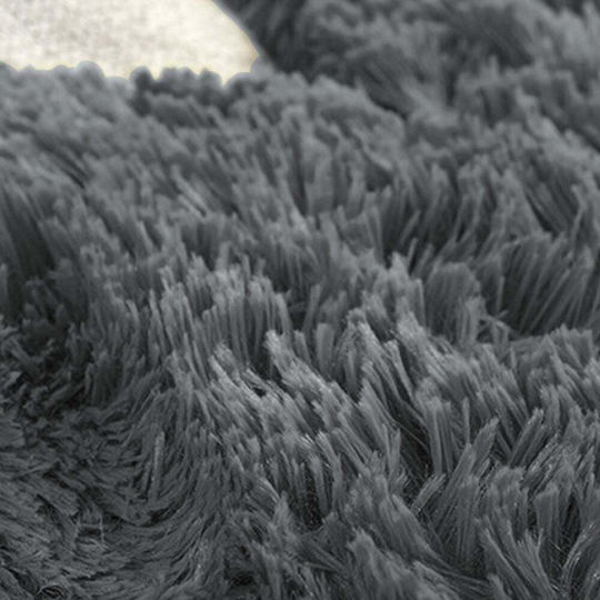 Dywan Living Room Shaggy 300x400 Dark Silver Uniwersalny