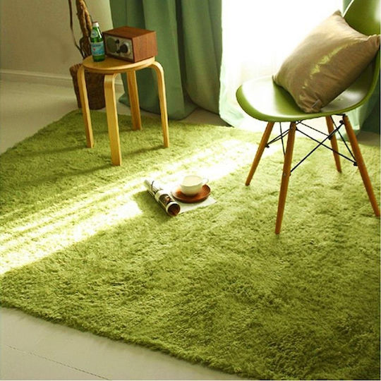 Dicker, dichter, weicher, flauschiger Wohnzimmer-Teppich 160x200 Silberfell Universal