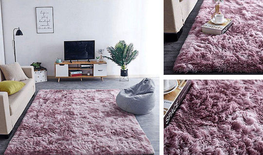 Strado Carpets Αντιολισθητικό Χαλί Ορθογώνιο Shaggy Pink 160x230cm