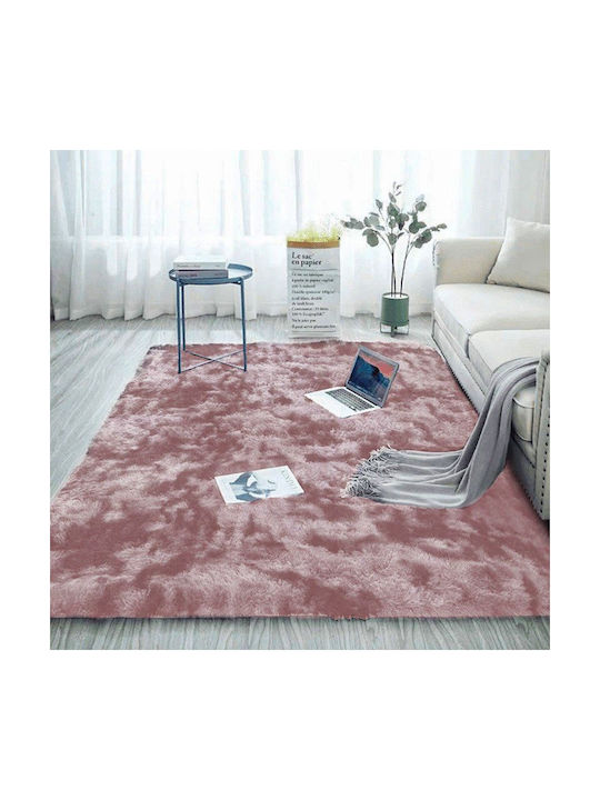 Strado Carpets Αντιολισθητικό Χαλί Ορθογώνιο Shaggy Ombrepurple (pink) 120x170cm