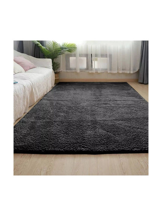 Strado Carpets Rug Rectangular Black (czarny)