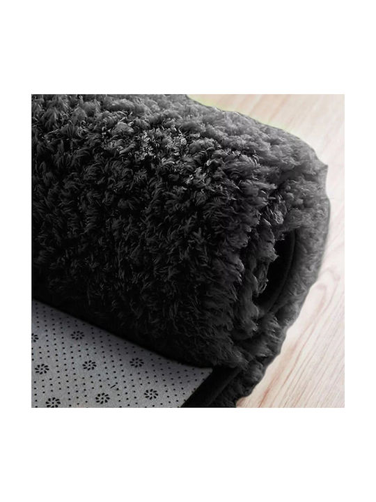 Strado Carpets Rug Rectangular Black (czarny)