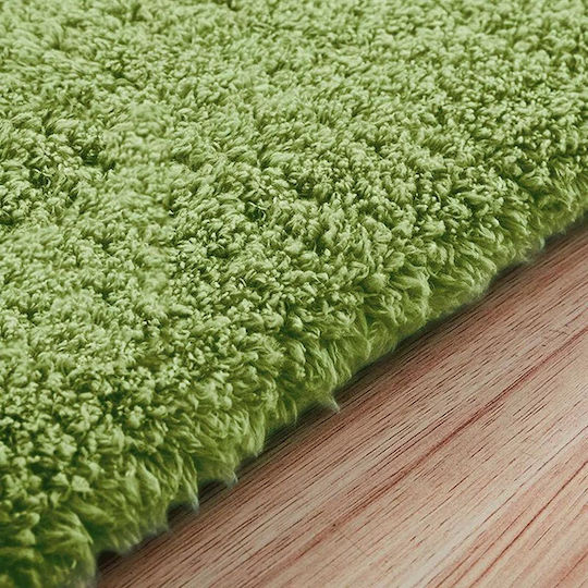 Strado Carpets Alpaca Runner Rug Green 80x150cm